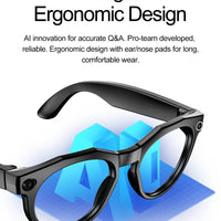 Smart Glasses Men Chat GPT 800MP Camera Bluetooth Call AI Translation Sunglasses 👓