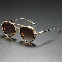 Luxury Brand Designer Round Sunglasses 🕶️