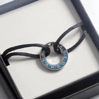 GMT Bezel Watches Speedometer Rope Bracelet ⏱️
