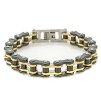 Bike Bicycle Chain 316L Stainless Steel Mens Bracelet ⛓