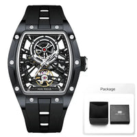 Automatic Mechanical Watch Men Wristwatch Fashion Black Waterproof ⏱️