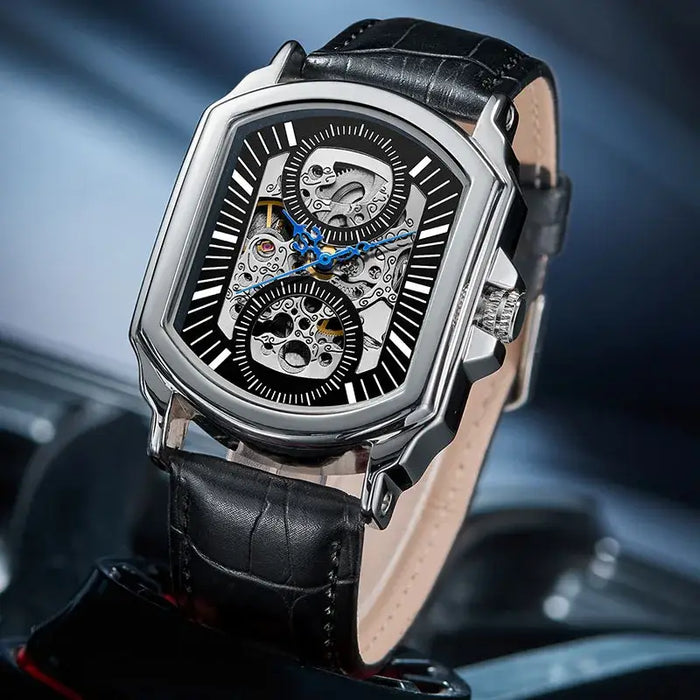 Automatic Mechanical Wristwatches  Waterproof Skeleton Watches ⌚️