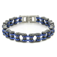 Bike Bicycle Chain 316L Stainless Steel Mens Bracelet ⛓