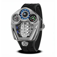 Billionaire Hypercar-Inspired Swiss 762 Movement Luxury Men's Watch ⌚️