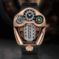 Billionaire Hypercar-Inspired Swiss 762 Movement Luxury Men's Watch ⌚️