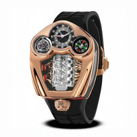 Billionaire Hypercar-Inspired Swiss 762 Movement Luxury Men's Watch ⌚️