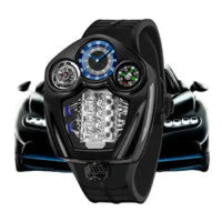 Billionaire Hypercar-Inspired Swiss 762 Movement Luxury Men's Watch ⌚️