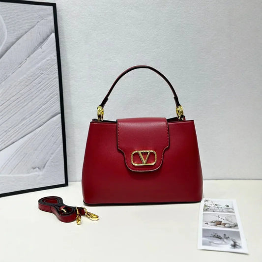 Women'S Microfiber Synthetic Leather Handbag One-Shoulder Crossbody Bag New Fashionable and Versatile High-Quality Satchels Bag