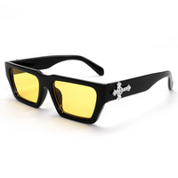 CRH Fashion Glasses - Unisex Square One-piece Frame with UV Protection ⚜️