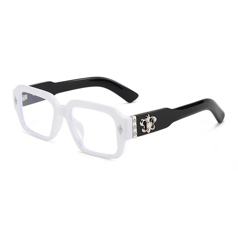 Chrme H Style  Square Optical Glasses  Eyeglasses Anti Blue Light Computer Eyewear 👓