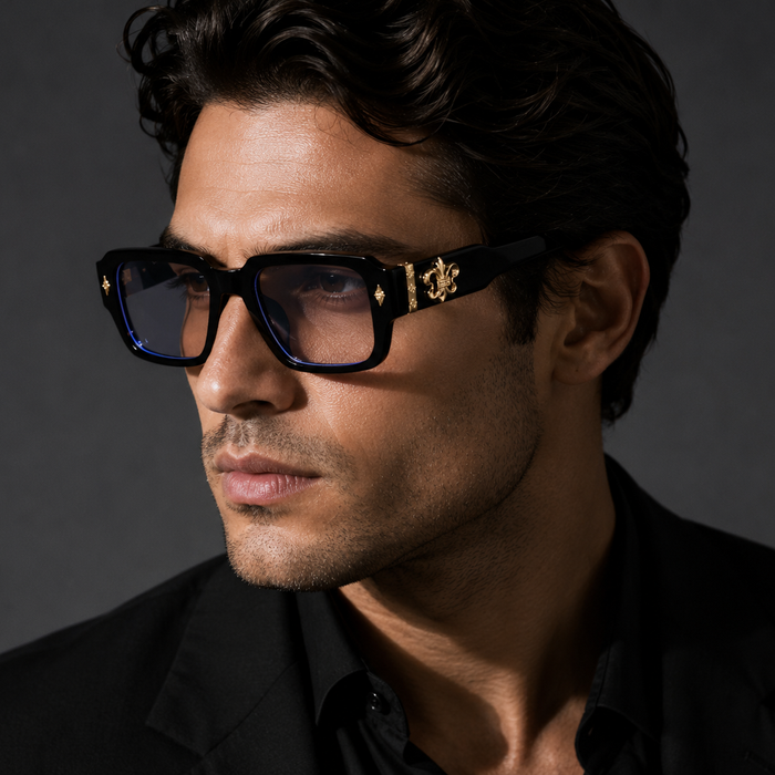 Chrme H Style  Square Optical Glasses  Eyeglasses Anti Blue Light Computer Eyewear 👓
