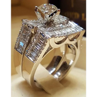  Classic Wedding Engagement Ring for Women Brilliant Cubic Zirconia 💍
