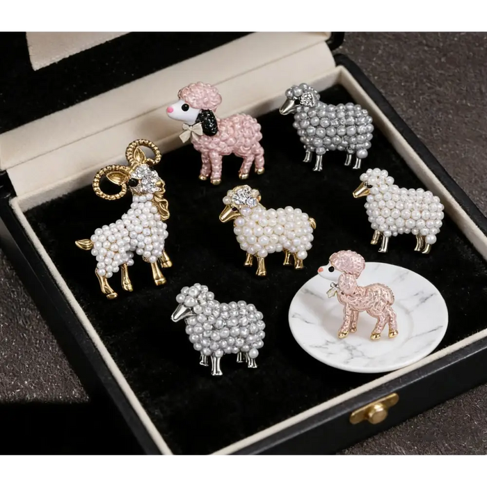 Creative Animal New Design High-end Fashion Cute Sheep Brooch 💎