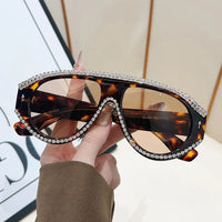CRH Style Luxury Pilot  With Luxury Rhinestones Sun Glasses 👓