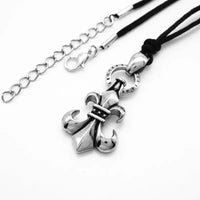 CRH Style Men's Pendant Titanium Steel Necklace ⚜️