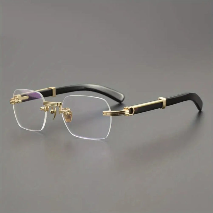 CRT styl rimless HD anti- glasses-stylish square flat mirror ✨