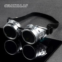 Cyber Goggles Steampunk Glasses Vintage Retro Welding Punk Gothic Sunglasses 👓