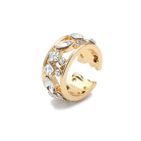 CZ Zircon Pearl Ear Cuff Cartilage Earring for Women Ear Clips Earring 💎