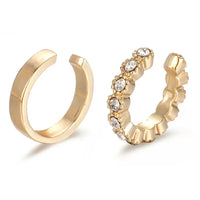 CZ Zircon Pearl Ear Cuff Cartilage Earring for Women Ear Clips Earring 💎