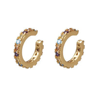 CZ Zircon Pearl Ear Cuff Cartilage Earring for Women Ear Clips Earring 💎