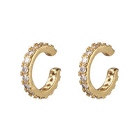 CZ Zircon Pearl Ear Cuff Cartilage Earring for Women Ear Clips Earring 💎