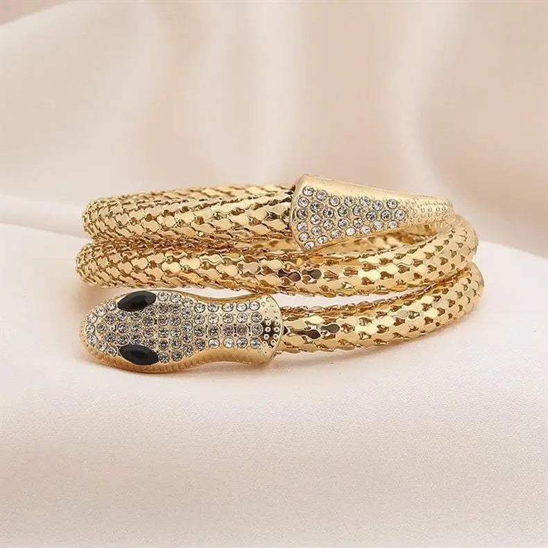 Cross-border High-end Fashion-forward Small Snake-shaped Bracelet 🐍