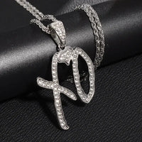 Diamond  Hip Hop Necklace Shiny Cubic Zirconia Wallet Pendant 💎