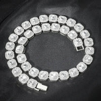 Diamond  Iced Out Tennis Chain Rhinestone Paved Miami Cuban Necklace Jewelry 💎
