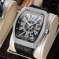 Diamond Watch Men Luxury Iced Out Watches ⌚️