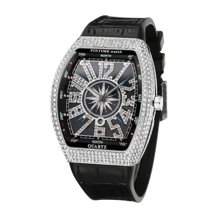 Diamond Watch Men Luxury Iced Out Watches ⌚️