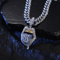 Dollar Pendant Chain 18inch 45CM Plate Cuban Punk Jewelry 💎