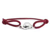 DV String Bracelet For Men Women Stainless Steel Sliding Adjustable Bracelet 🔗