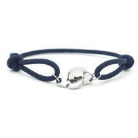 DV String Bracelet For Men Women Stainless Steel Sliding Adjustable Bracelet 🔗