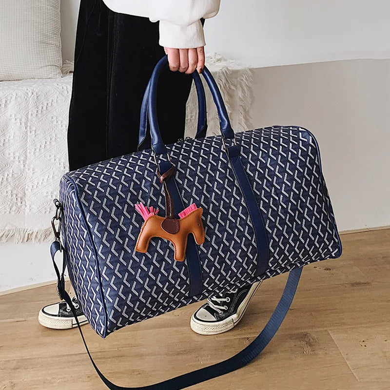 New Fashion Women'S Travel Bag Large Capacity Classic Luggage Bag Trend Brand Men'S Sports Fitness Bag Designer Luxury Handbag