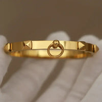 Elegant Bangles Rust-proof B 316L Classic Stainless Steel Bangles for Women ✨