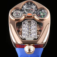 Engine Series Luxury Men's Watch | Compass Bezel | Premium Stainless Steel | ⌚️👑