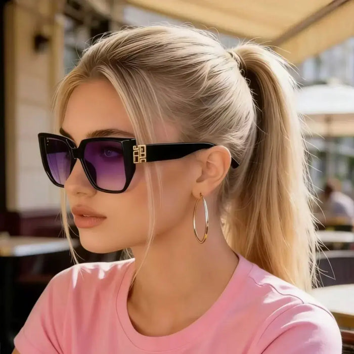 European Cat Eye Sunglasses – UV400 Protection Lightweight Summer Shades 🕶️