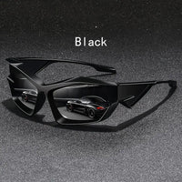 Steampunk BB Oversized Round Frame Fashion Glasses 👓