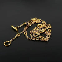 Farandole Jewelry Stainless Steel Necklace  Double Layer 🧡