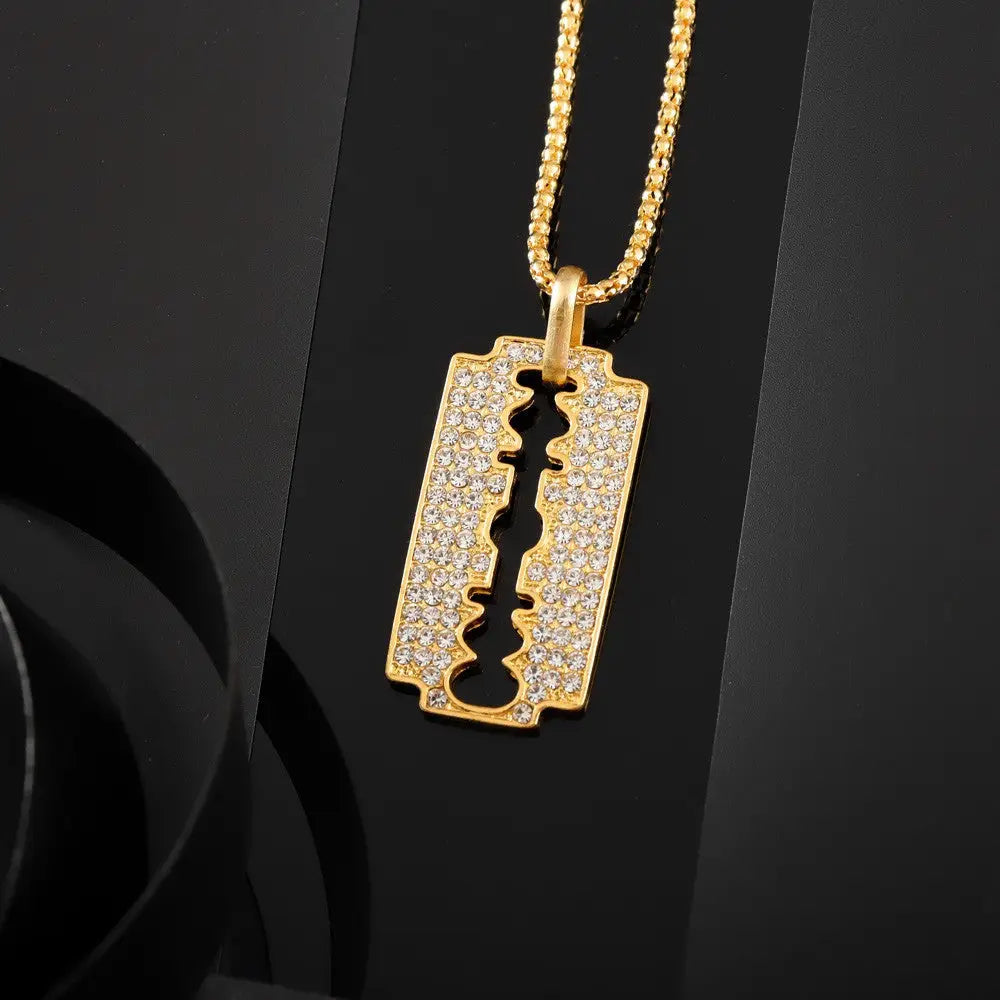 Fashionable Trendy Hip-Hop Men's Alloy Necklace ✨