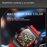 Luxury Automatic Mechanical Silicone band Watches  ⏱️