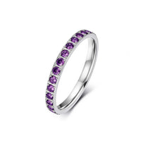 Womens Niche High-end Daisy-studded Stackable Pinky Ring 💍