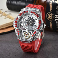 Full diamond Classic Quartz Watches Mens Case Business Luxury 💎