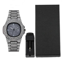 Full Diamonds Wrist Watch Bundled Jewelry Gift Box 💎