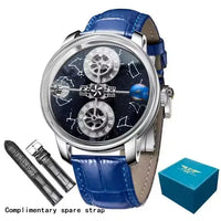 Galaxy Twelve Constellations Automatic Watch – Luxury Waterproof Men's Timepiece
