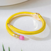Luxury Cross Enamel Cuff Bracelet – Shiny Open Bangle for Women ✨
