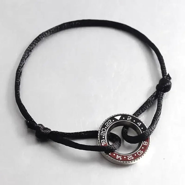 GMT Bezel Watches Speedometer Rope Bracelet ⏱️