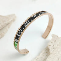 GMT style gold-plated bracelet ⏱️