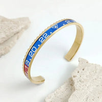 GMT style gold-plated bracelet ⏱️