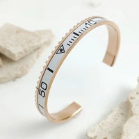 GMT style gold-plated bracelet ⏱️